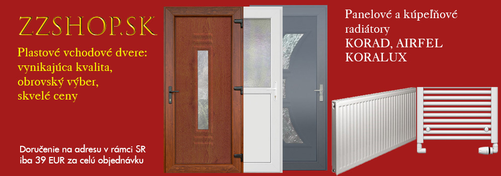 Vchodové dvere a radiátory online - ZZ SHOP