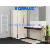 Rúrkový kúpeľňový radiátor KORALUX CLASSIC KLC 900.450 biely