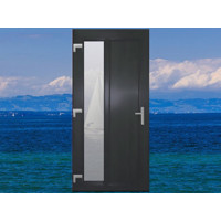 Vchodové dvere Vertical Glass AN ľavé 88x200 cm